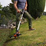 WG934 Power Share 2x20V 2-in-1 Combo Kit, WG779 40V Cordless Mower, 14-in + WG163.9 20V Cordless Grass Trimmer/Edger, 12-in