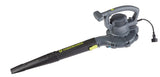 12 Amp 400CFM Electric Leaf Blower/Vacuum, Black