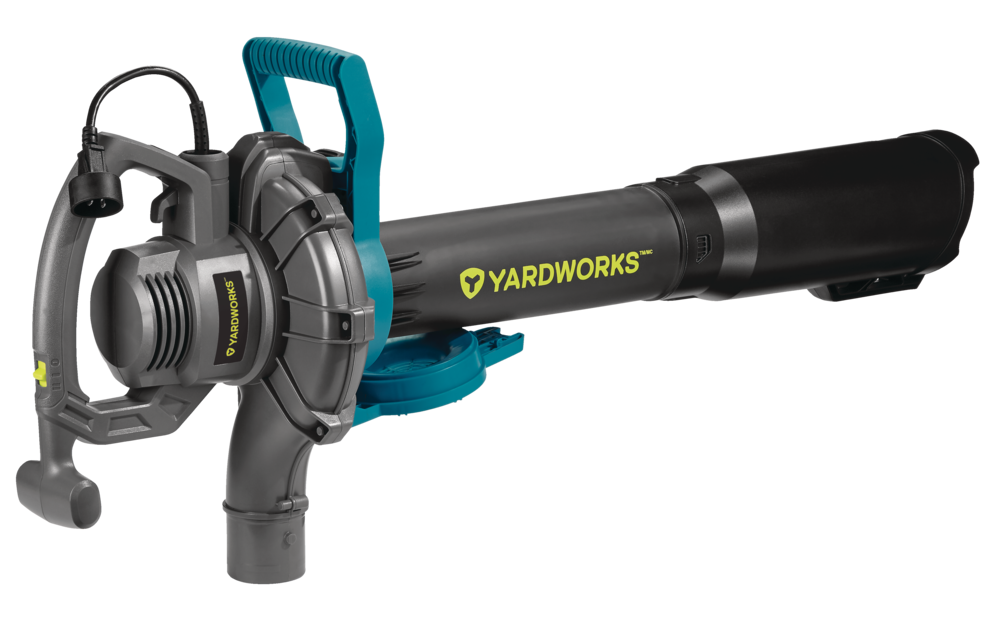 12 Amp 400CFM Electric Leaf Blower/Vacuum, Black